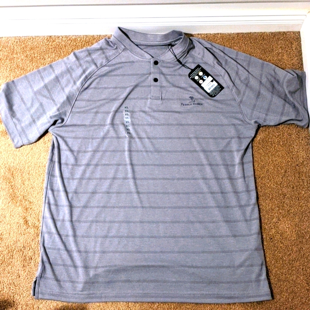 NWT: men's Pebble Beach golf shirt